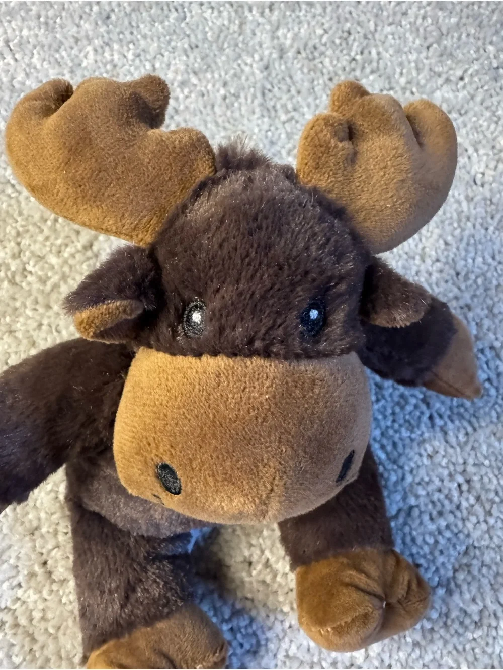Warmies Plush Brown Moose Stuffed Animal - Soft Forest Friend